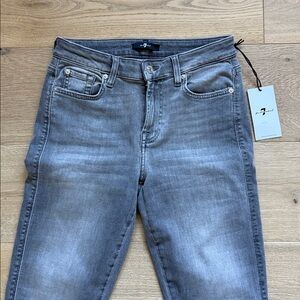 7 For All Mankind Charcoal Denim